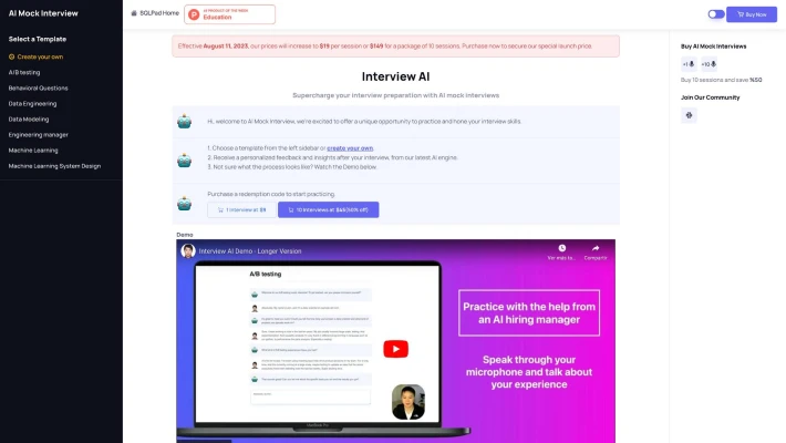 AI Mock Interview