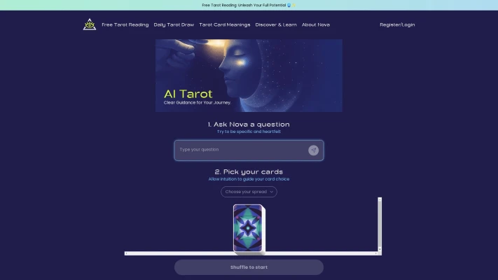 AI Tarot Nova