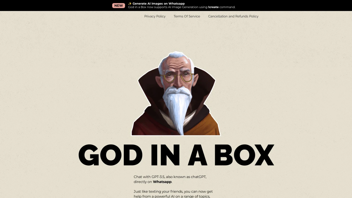 God In A Box