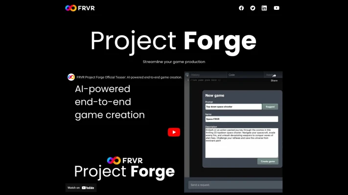 FRVR Project Forge
