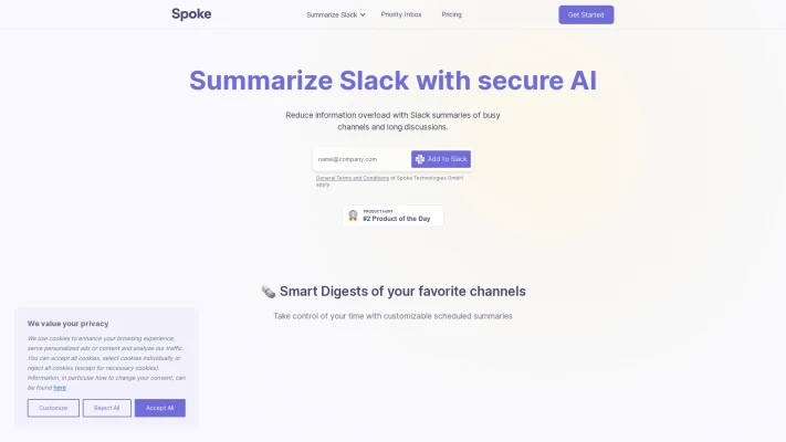 Spoke.ai - Summarize Slack