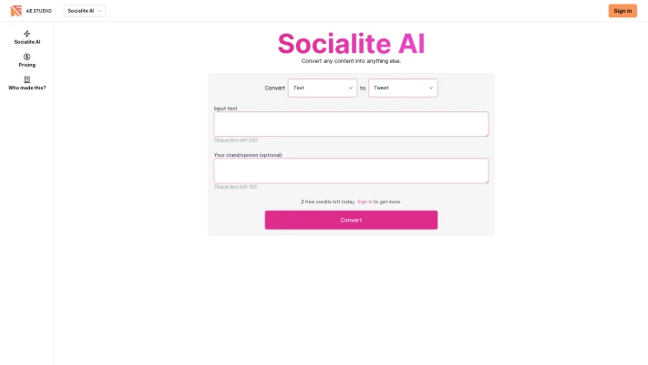 Socialite AI