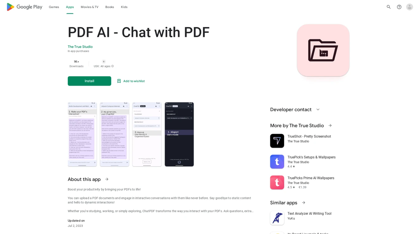 ChatPDF by True Studio