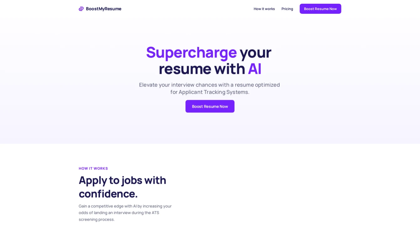 BoostMyResume