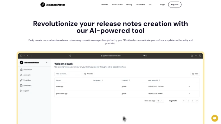 Releasesnotes