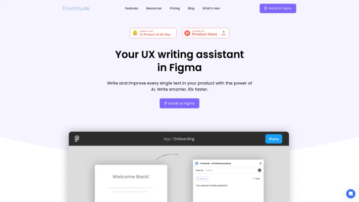 UX writing assistant