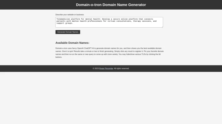 Domainotron