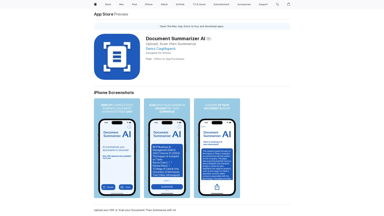 Document Summarizer