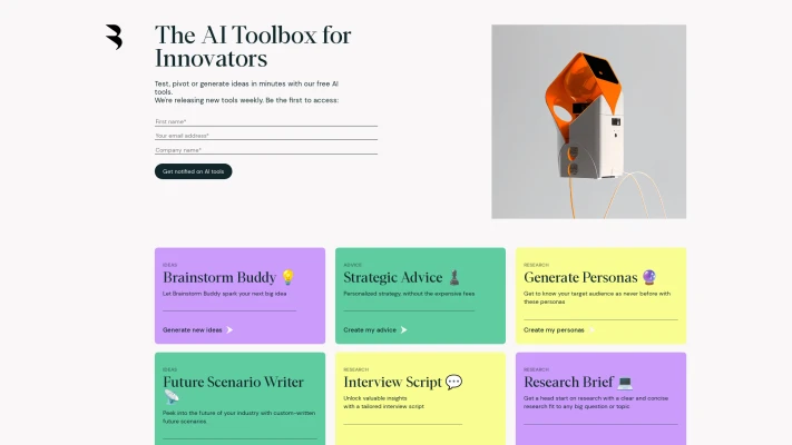 AI Toolbox for innovators