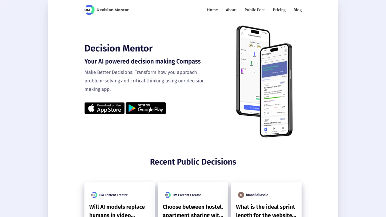 Decisionmentor