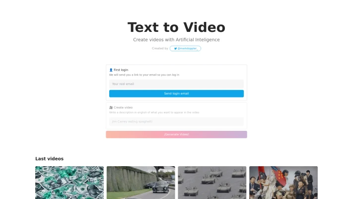 Text to Video AI